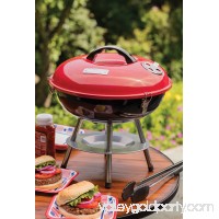 Cuisinart CCG-190RB 14" Portable Charcoal Grill in Red/Black   553480306